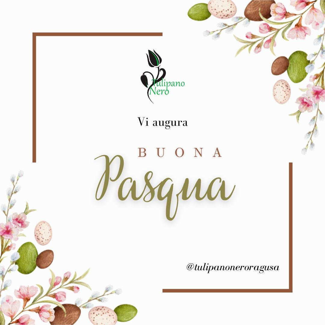 Auguri di Buona Pasqua a tutti voi !!

#tulipanoneroragusa #buonapasqua #pasqua2023 #happyeaster #auguri